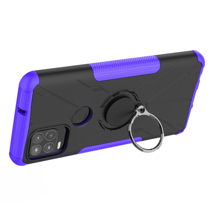 For Motorola Moto G Stylus 5G Armor Bear Shockproof PC + TPU Protective Case with Ring Holder