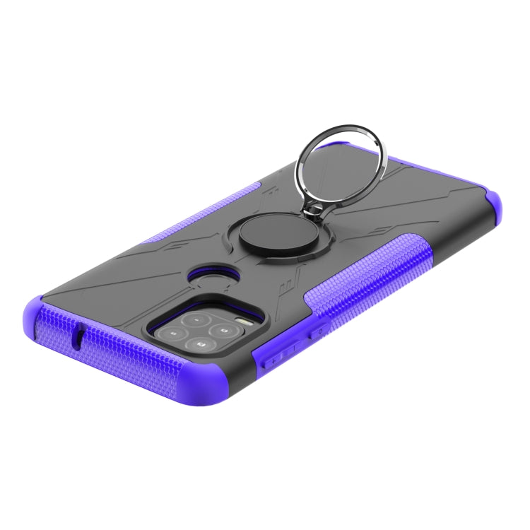 For Motorola Moto G Stylus 5G Armor Bear Shockproof PC + TPU Protective Case with Ring Holder