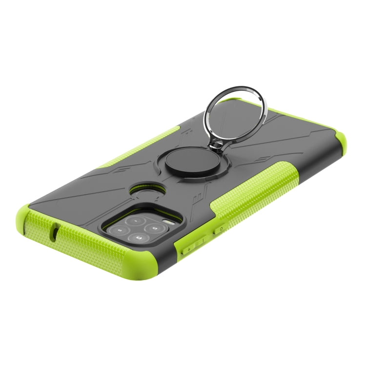 For Motorola Moto G Stylus 5G Armor Bear Shockproof PC + TPU Protective Case with Ring Holder