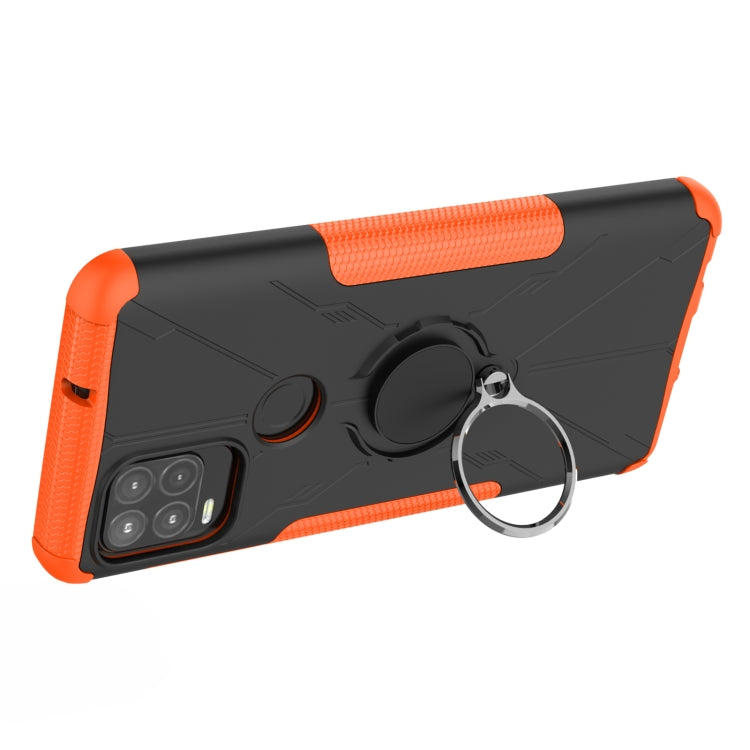 For Motorola Moto G Stylus 5G Armor Bear Shockproof PC + TPU Protective Case with Ring Holder