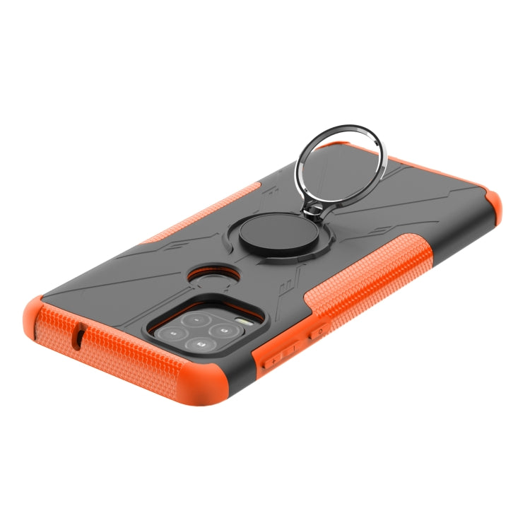For Motorola Moto G Stylus 5G Armor Bear Shockproof PC + TPU Protective Case with Ring Holder