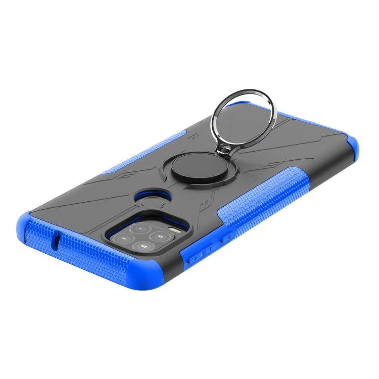 For Motorola Moto G Stylus 5G Armor Bear Shockproof PC + TPU Protective Case with Ring Holder