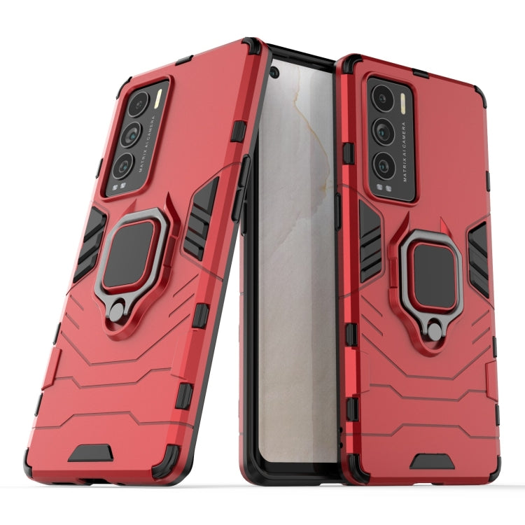 For OPPO Realme GT Explorer Master Shockproof PC + TPU Protective Case with Magnetic Ring Holder