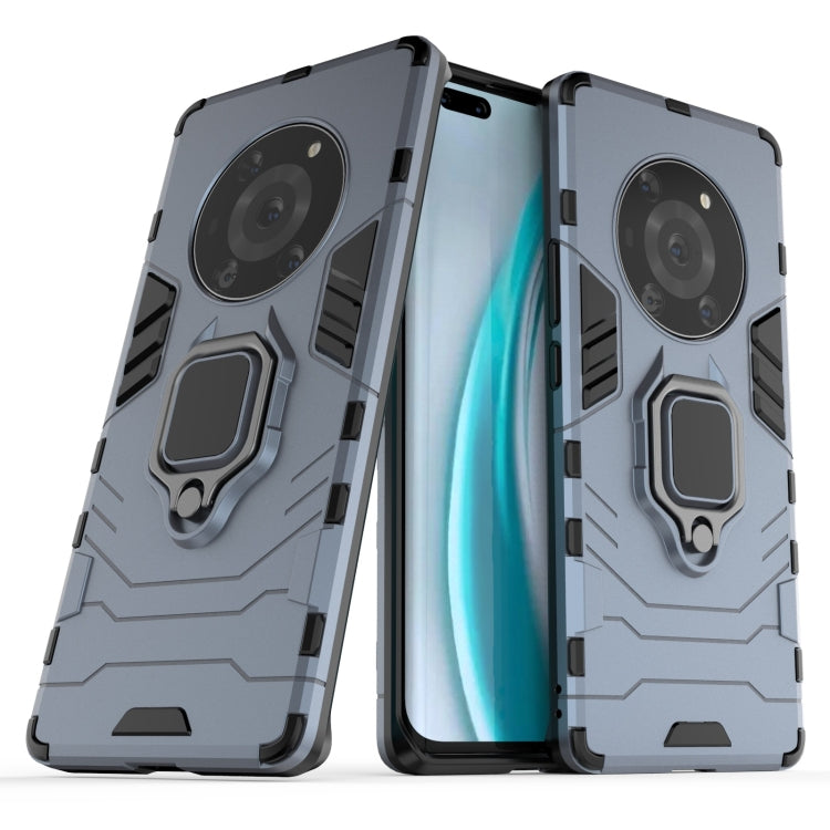For Honor Magic3 Shockproof PC + TPU Protective Case with Magnetic Ring Holder