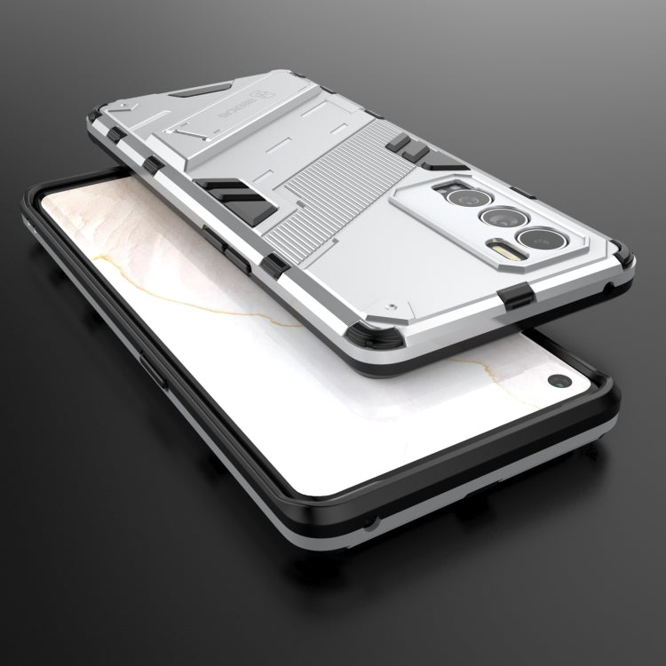 For OPPO Realme GT Explorer Master Punk Armor 2 in 1 PC + TPU Shockproof Case with Invisible Holder