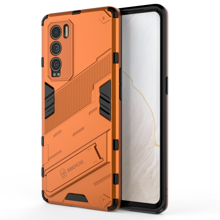 For OPPO Realme GT Explorer Master Punk Armor 2 in 1 PC + TPU Shockproof Case with Invisible Holder