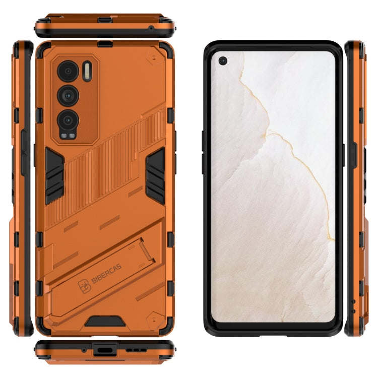 For OPPO Realme GT Explorer Master Punk Armor 2 in 1 PC + TPU Shockproof Case with Invisible Holder
