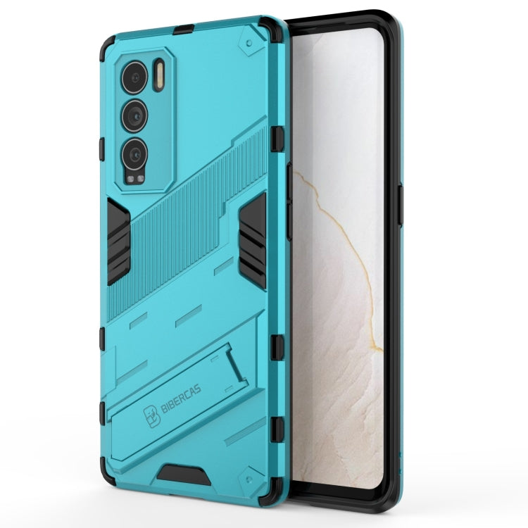 For OPPO Realme GT Explorer Master Punk Armor 2 in 1 PC + TPU Shockproof Case with Invisible Holder