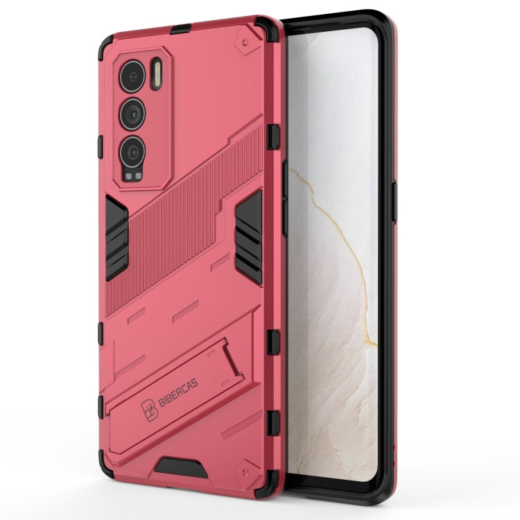 For OPPO Realme GT Explorer Master Punk Armor 2 in 1 PC + TPU Shockproof Case with Invisible Holder