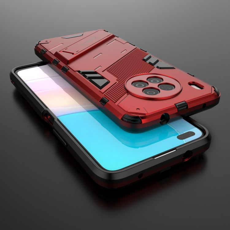 For Huawei nova 8i Foreign Version Punk Armor 2 in 1 PC + TPU Shockproof Case with Invisible Holder