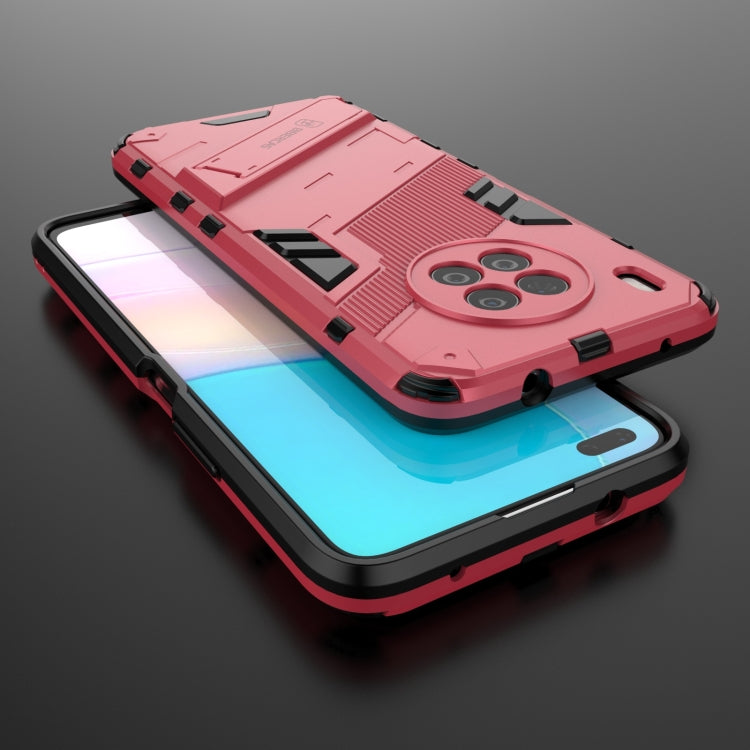 For Huawei nova 8i Foreign Version Punk Armor 2 in 1 PC + TPU Shockproof Case with Invisible Holder