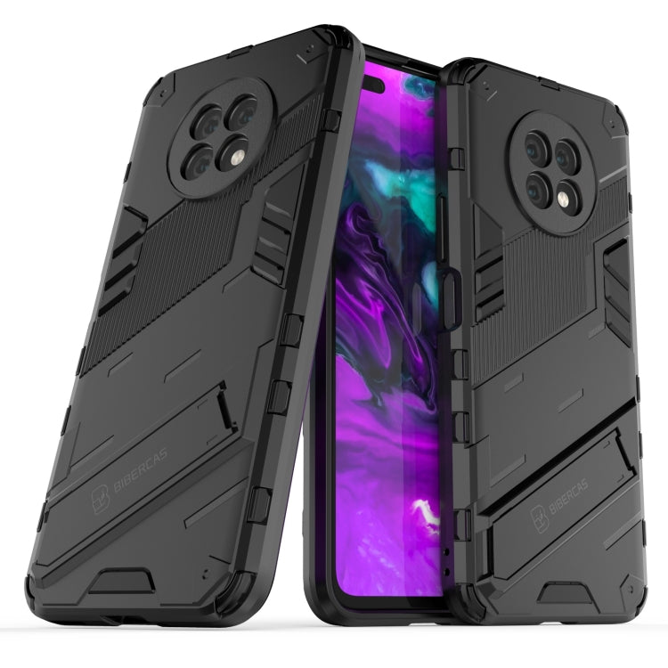 For Honor X20 Punk Armor 2 in 1 PC + TPU Shockproof Case with Invisible Holder