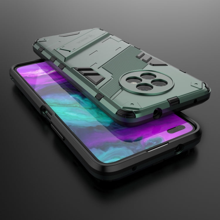 For Honor X20 Punk Armor 2 in 1 PC + TPU Shockproof Case with Invisible Holder