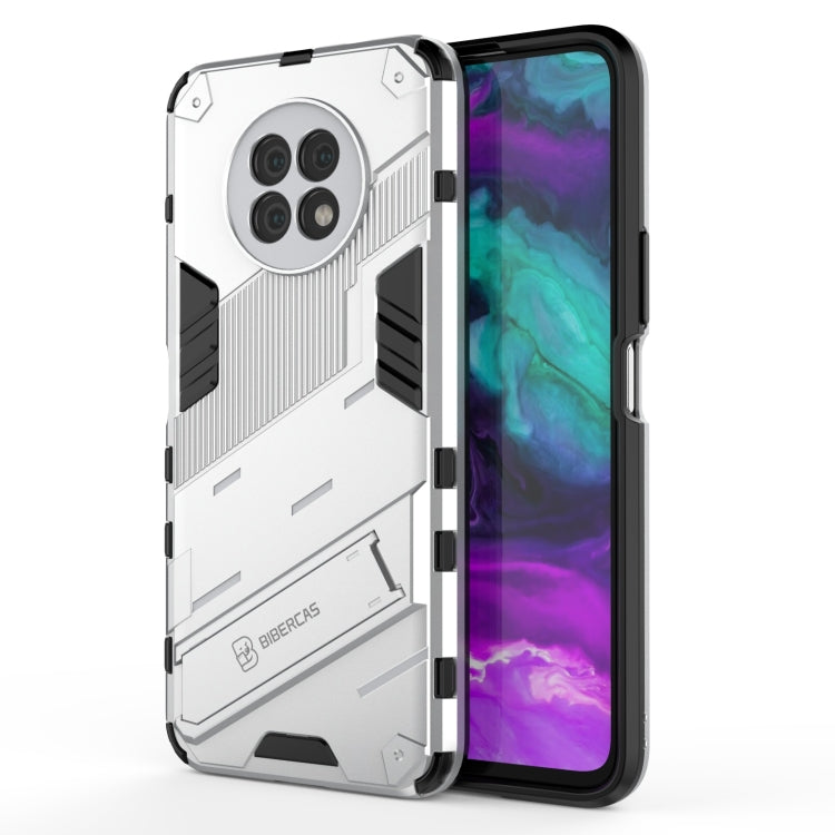 For Honor X20 Punk Armor 2 in 1 PC + TPU Shockproof Case with Invisible Holder
