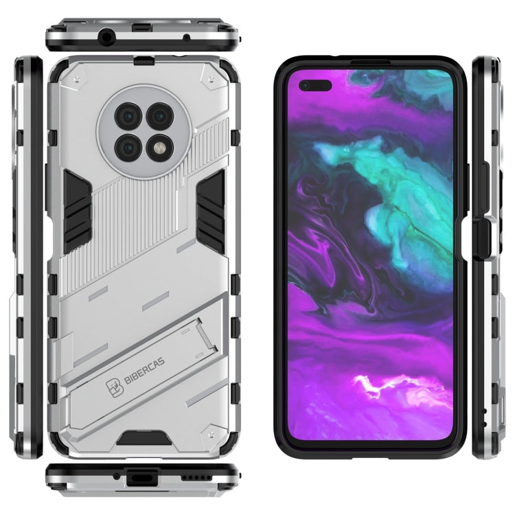 For Honor X20 Punk Armor 2 in 1 PC + TPU Shockproof Case with Invisible Holder