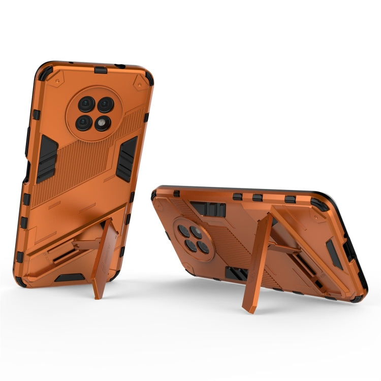 For Honor X20 Punk Armor 2 in 1 PC + TPU Shockproof Case with Invisible Holder