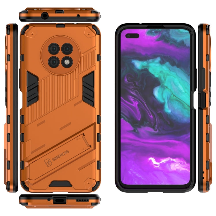 For Honor X20 Punk Armor 2 in 1 PC + TPU Shockproof Case with Invisible Holder