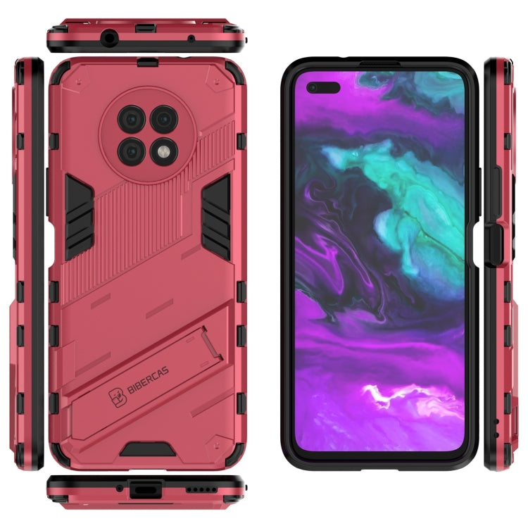 For Honor X20 Punk Armor 2 in 1 PC + TPU Shockproof Case with Invisible Holder