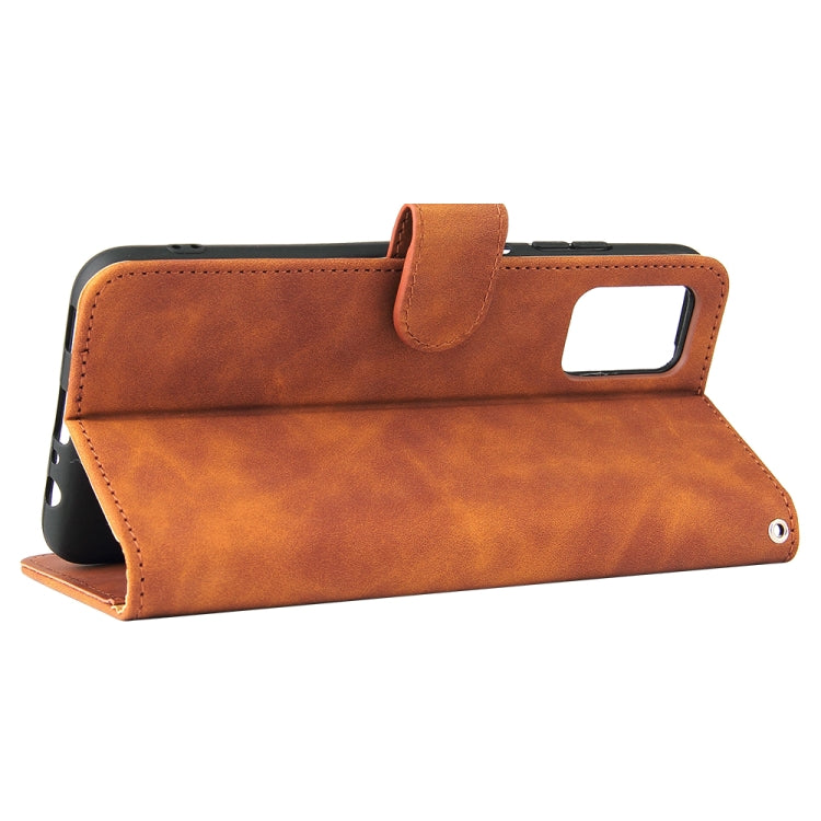 For Samsung Galaxy A03s Solid Color Skin Feel Magnetic Buckle Horizontal Flip Calf Texture PU Leather Case with Holder & Card Slots & Wallet