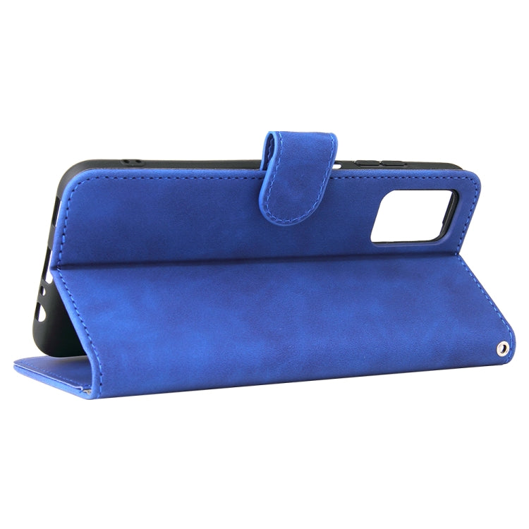 For Samsung Galaxy A03s Solid Color Skin Feel Magnetic Buckle Horizontal Flip Calf Texture PU Leather Case with Holder & Card Slots & Wallet