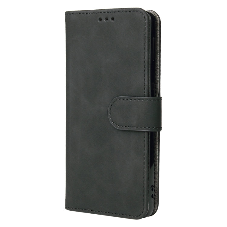For Samsung Galaxy A03s Solid Color Skin Feel Magnetic Buckle Horizontal Flip Calf Texture PU Leather Case with Holder & Card Slots & Wallet