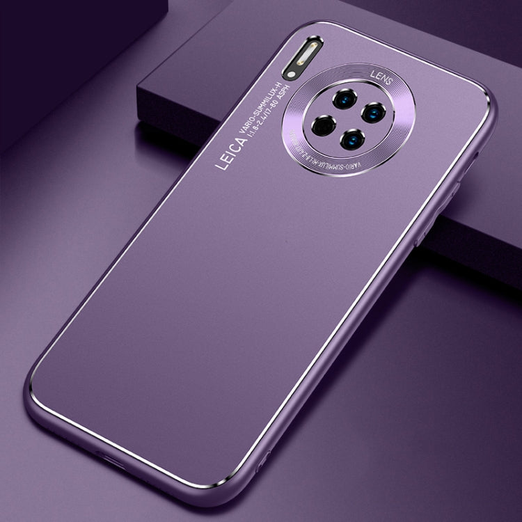 For Huawei Mate 30 Pro Cool Frosted Metal TPU Shockproof Case