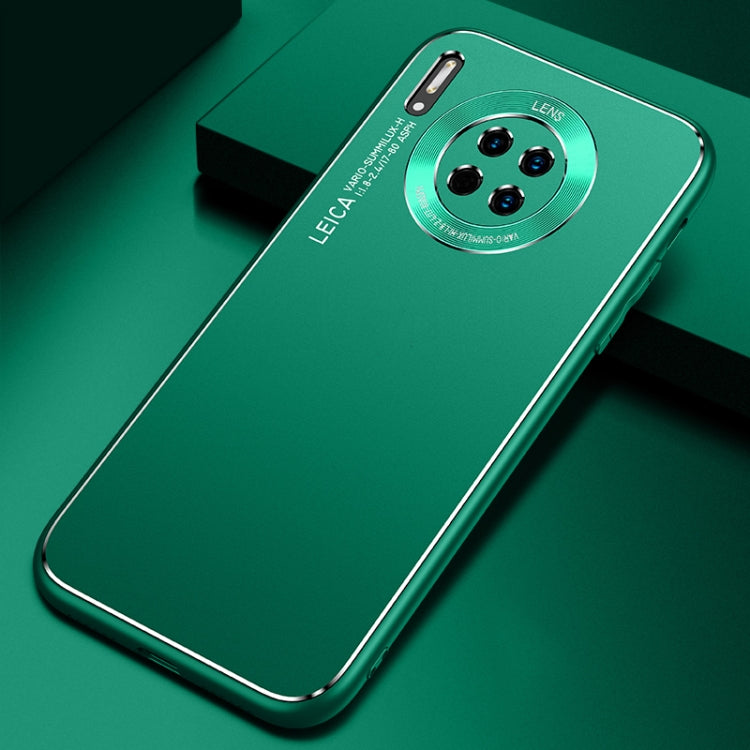 For Huawei Mate 30 Cool Frosted Metal TPU Shockproof Case