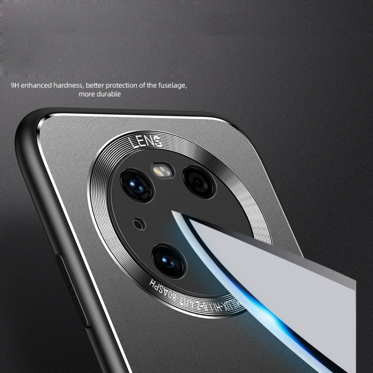 For Huawei Mate 40 Pro Cool Frosted Metal TPU Shockproof Case
