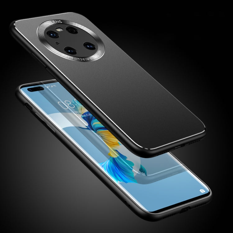 For Huawei Mate 40 Pro Cool Frosted Metal TPU Shockproof Case