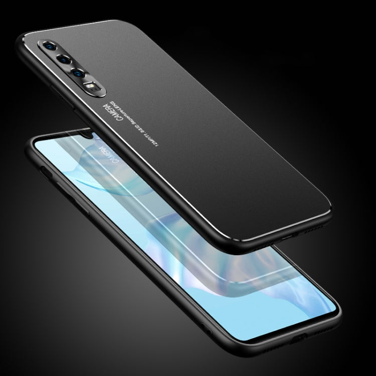 For Huawei P30 Cool Frosted Metal TPU Shockproof Case