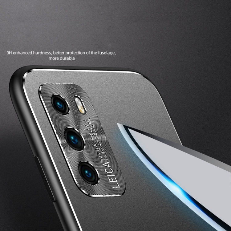 For Huawei P40 Pro Cool Frosted Metal TPU Shockproof Case