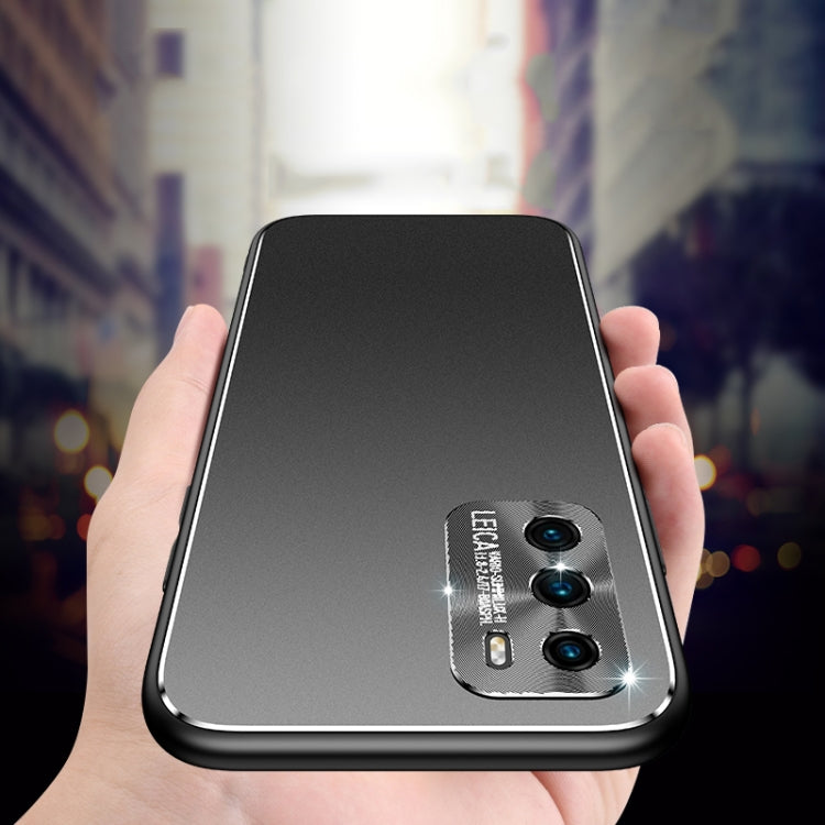 For Huawei P40 Pro Cool Frosted Metal TPU Shockproof Case