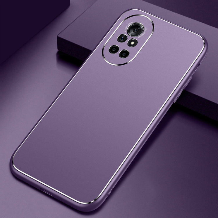 For Huawei nova 8 Cool Frosted Metal TPU Shockproof Case