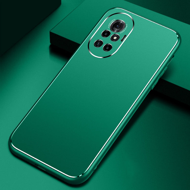 For Huawei nova 8 Pro Cool Frosted Metal TPU Shockproof Case