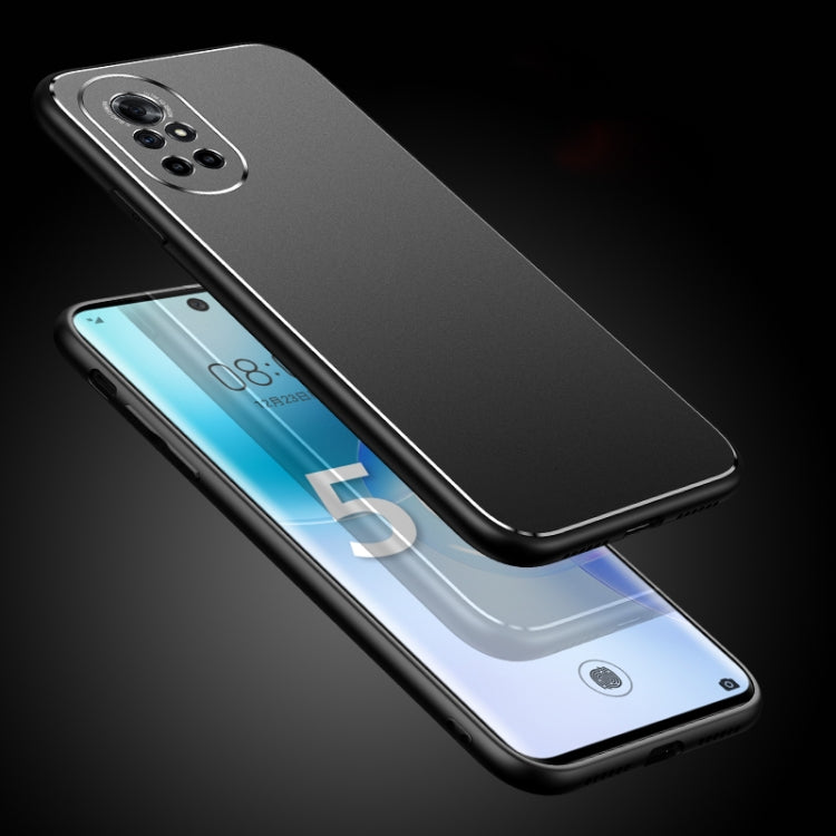 For Huawei nova 8 Pro Cool Frosted Metal TPU Shockproof Case