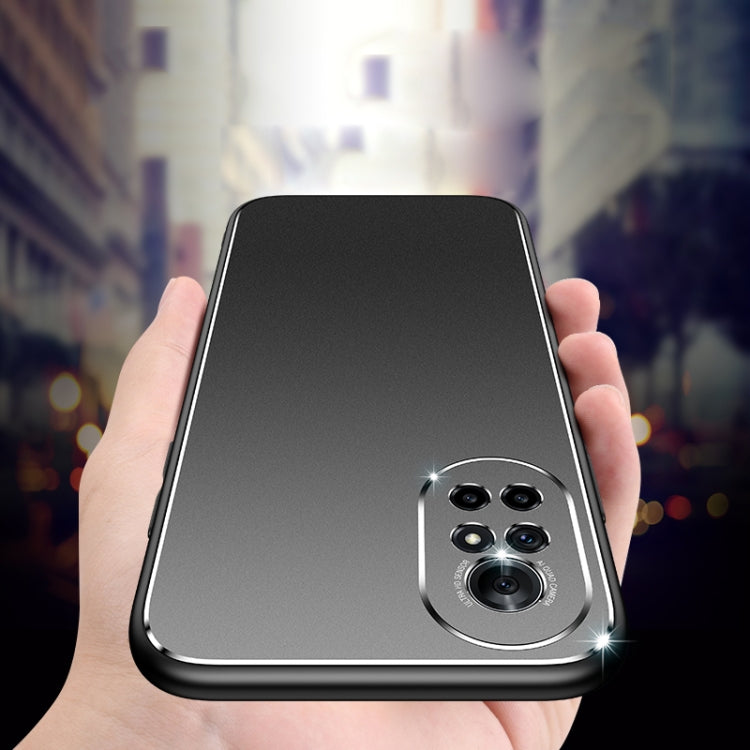 For Huawei nova 8 Pro Cool Frosted Metal TPU Shockproof Case