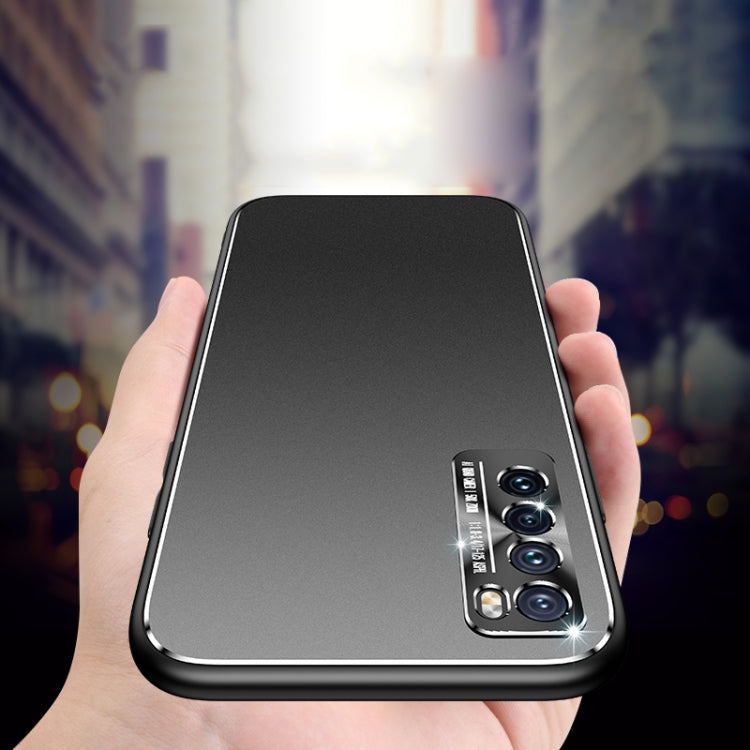 For Huawei nova 7 Cool Frosted Metal TPU Shockproof Case