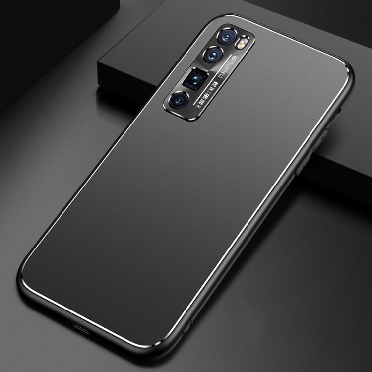 For Huawei nova 7 Pro Cool Frosted Metal TPU Shockproof Case