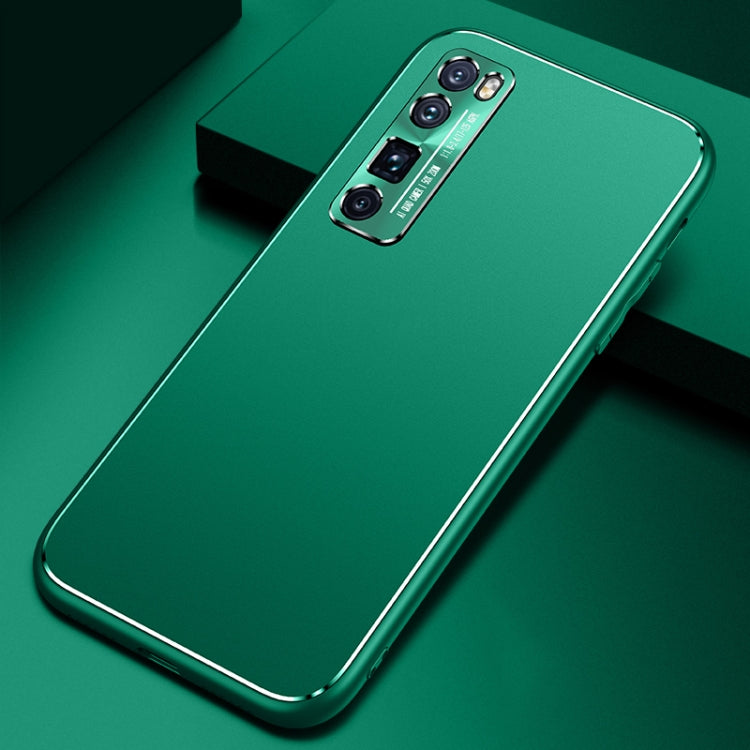 For Huawei nova 7 Pro Cool Frosted Metal TPU Shockproof Case