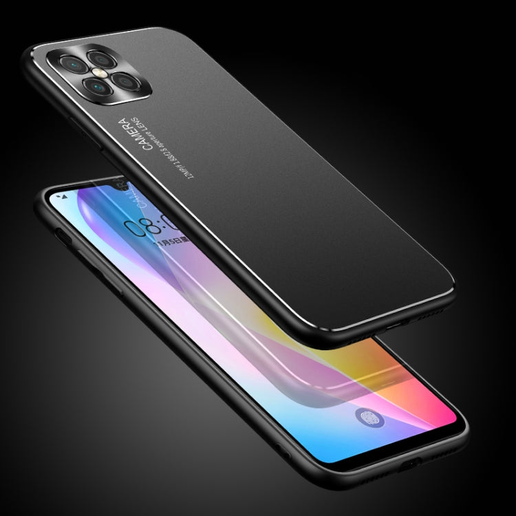 For Huawei nova 8 SE Cool Frosted Metal TPU Shockproof Case
