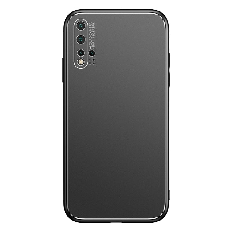 For Huawei nova 5 Cool Frosted Metal TPU Shockproof Case