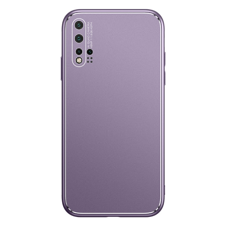 For Huawei nova 5 Pro Cool Frosted Metal TPU Shockproof Case