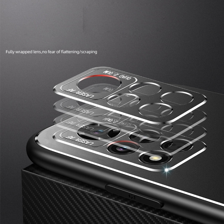For Honor V40 5G Cool Frosted Metal TPU Shockproof Case