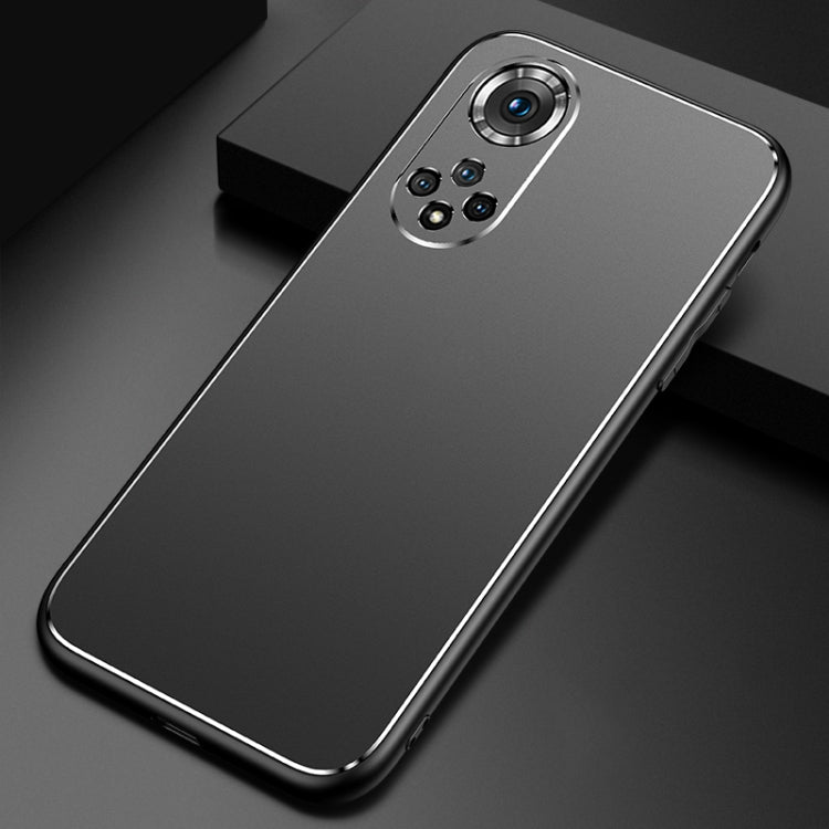 For Honor 50 Pro Cool Frosted Metal TPU Shockproof Case