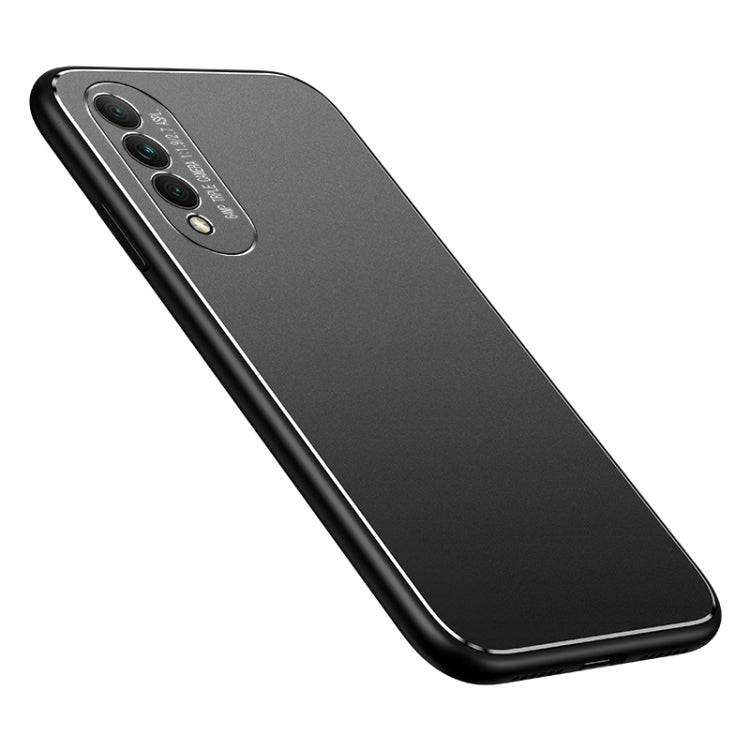 For Honor X20 Cool Frosted Metal TPU Shockproof Case