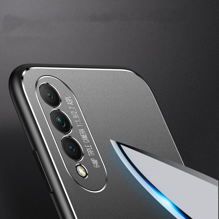 For Honor X20 Cool Frosted Metal TPU Shockproof Case