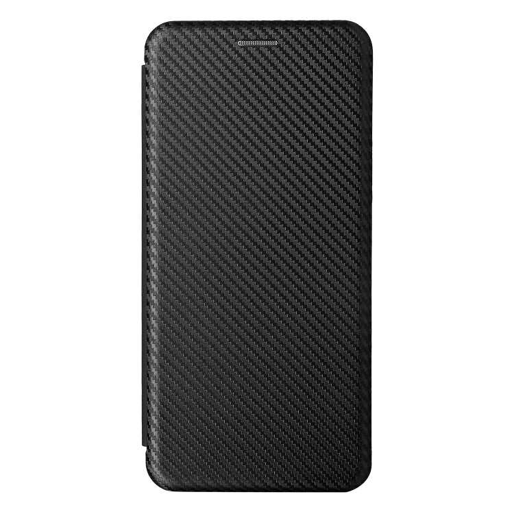 For UMIDIGI Power 5 Carbon Fiber Texture Horizontal Flip TPU + PC + PU Leather Case with Card Slot