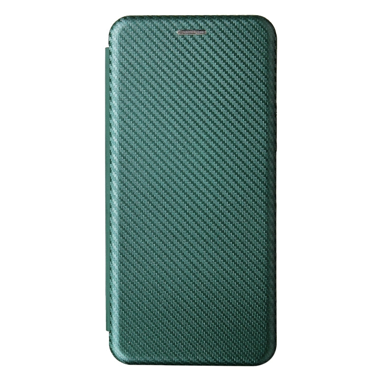 For UMIDIGI Power 5 Carbon Fiber Texture Horizontal Flip TPU + PC + PU Leather Case with Card Slot