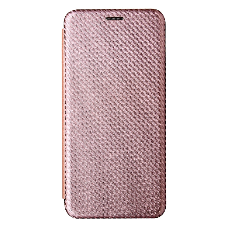 For UMIDIGI Power 5 Carbon Fiber Texture Horizontal Flip TPU + PC + PU Leather Case with Card Slot