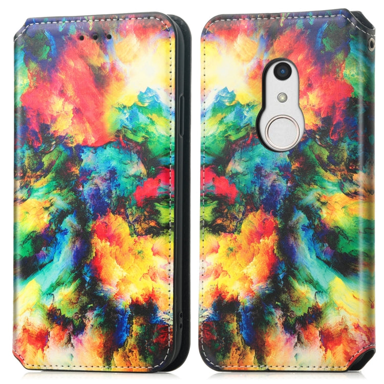 For Fujitsu Arrows BZ02/Be4 Plus/F-41B Colorful Magnetic Horizontal Flip PU Leather Case with Holder & Card Slot & Wallet